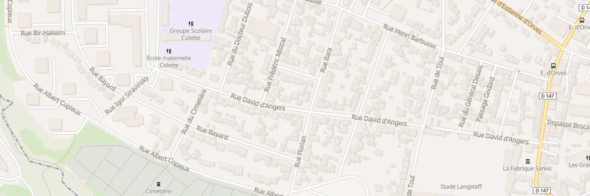 Plan du 35 Rue David d’Angers au Havre