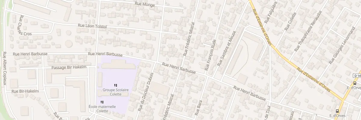 Plan du 99 Rue Henri Barbusse au Havre