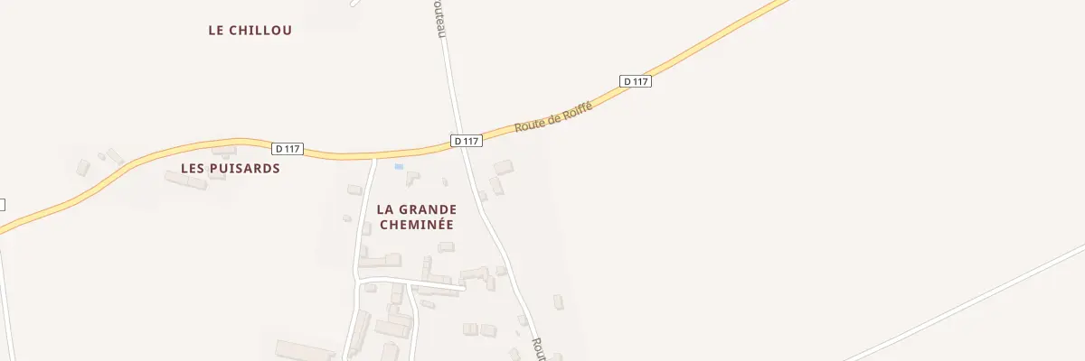 Plan du 170 La Grande Cheminee à Lerné