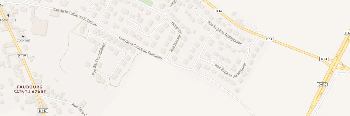 Plan du 78 Rue Ismaël Bouilliau à Loudun