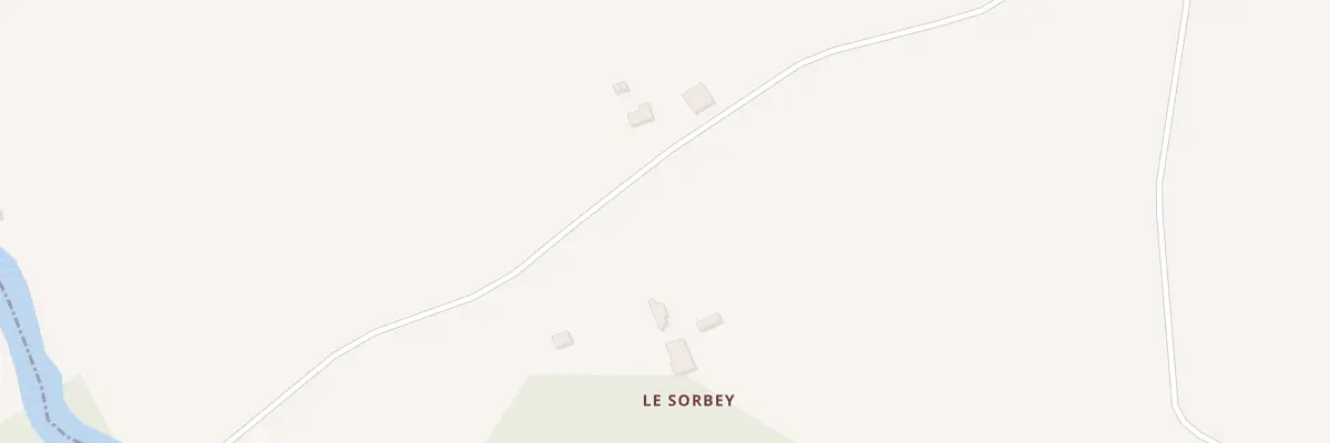 Plan du 1T Le Sorbey Sud à Monségur
