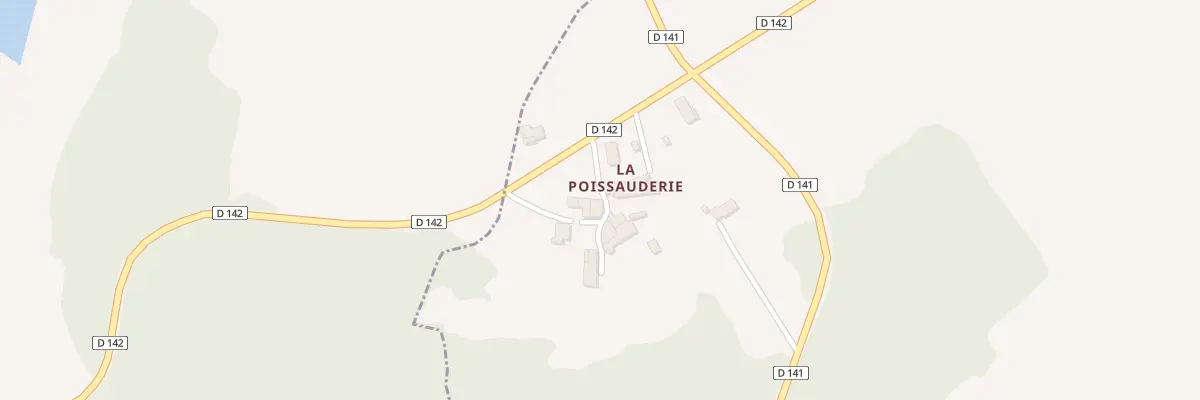 Plan du 5083 La Poissauderie à Montmoreau