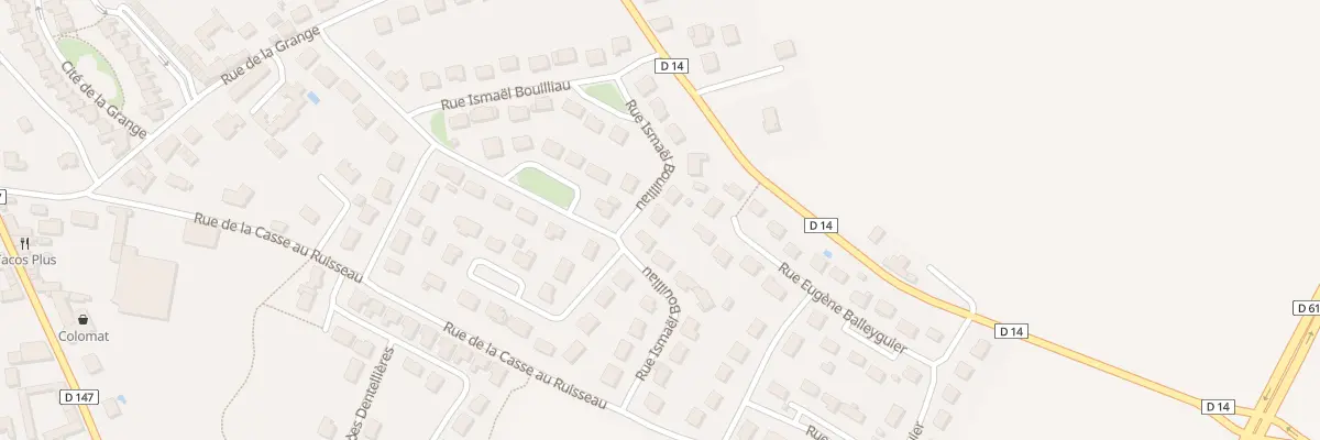 Plan du 94 Rue Ismaël Bouilliau à Loudun