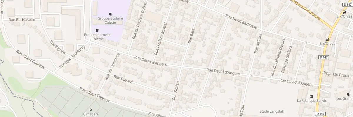 Plan du 37 Rue David d’Angers au Havre