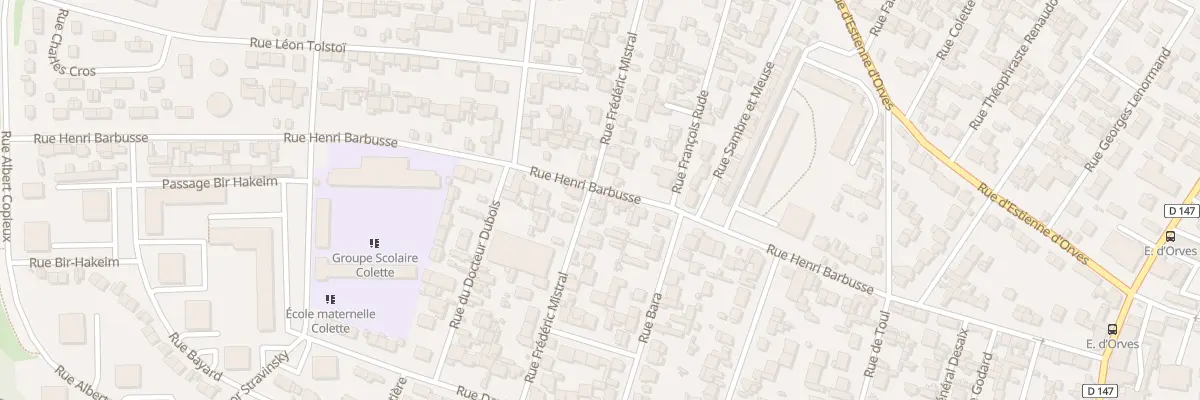 Plan du 92 Rue Henri Barbusse au Havre
