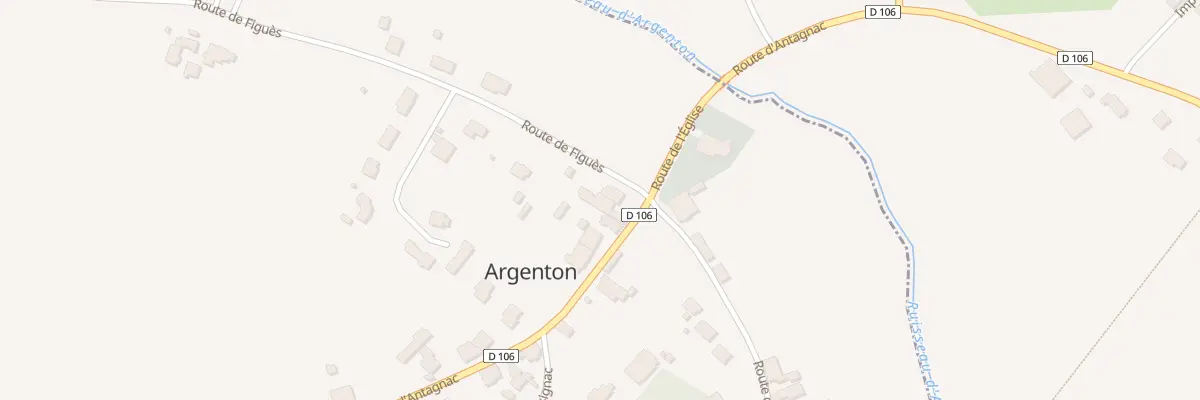 Plan du 12 Le Bourg à Argenton