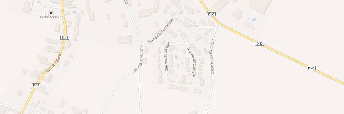 Plan du 3 Rue des Fauvettes à Maillé