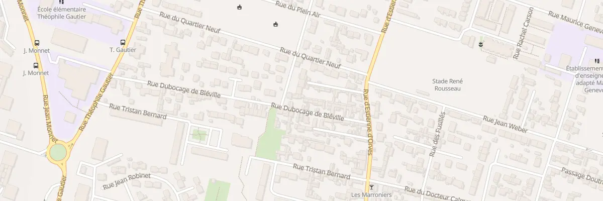 Plan du 55 Rue Dubocage de Bléville au Havre