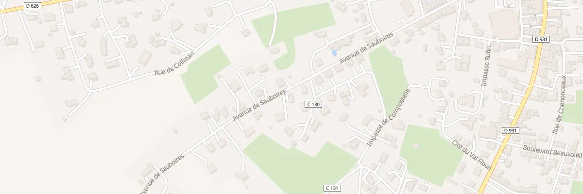 Plan du 35 Av de Sauboires à Eauze