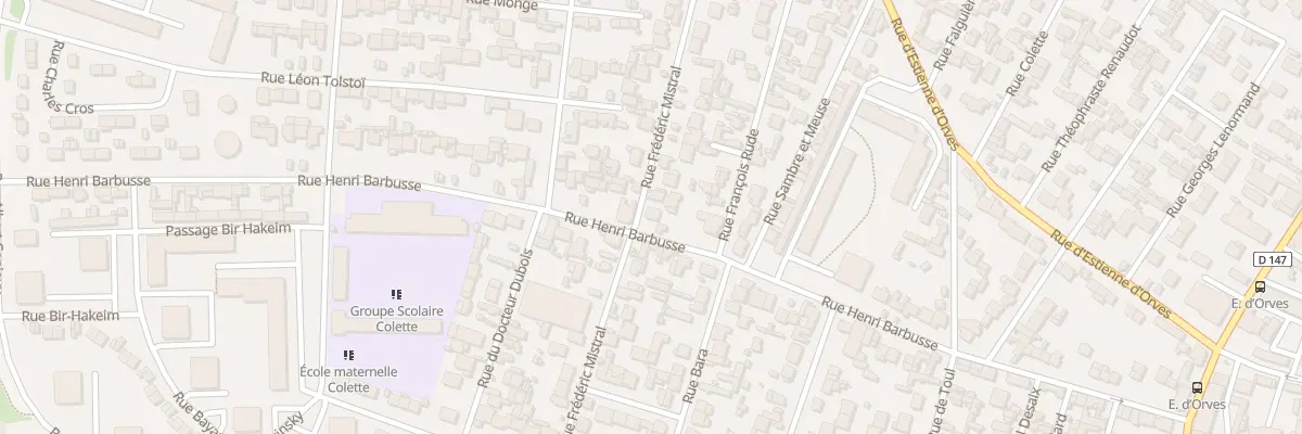 Plan du 103 Rue Henri Barbusse au Havre