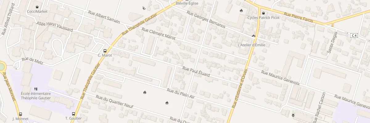 Plan du 33 Rue Paul Eluard au Havre