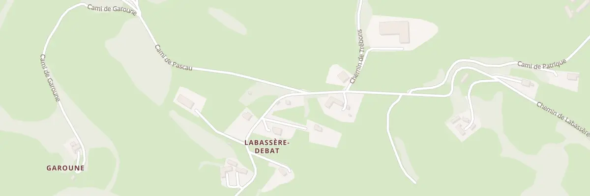 Plan du 38 Che Labassere Debat à Labassère