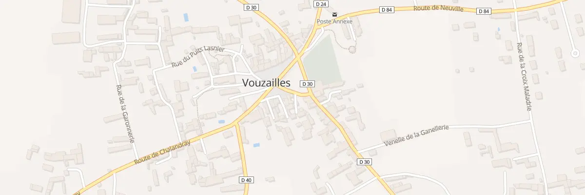 Plan du 4 Pl de la Croix Blanche à Vouzailles