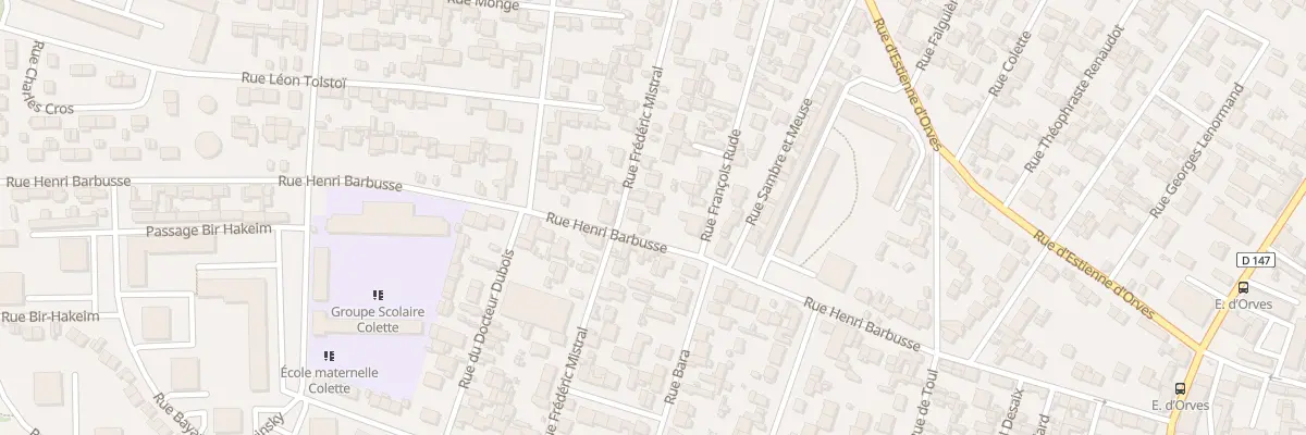 Plan du 105 Rue Henri Barbusse au Havre