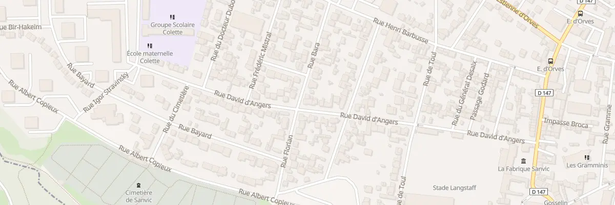 Plan du 41 Rue David d’Angers au Havre