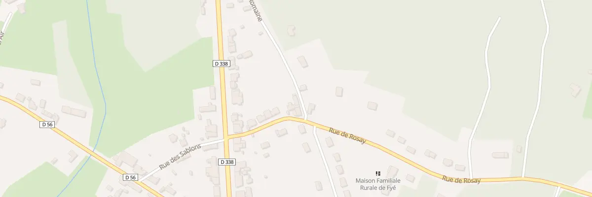 Plan du 3 Voie Romaine à Fyé