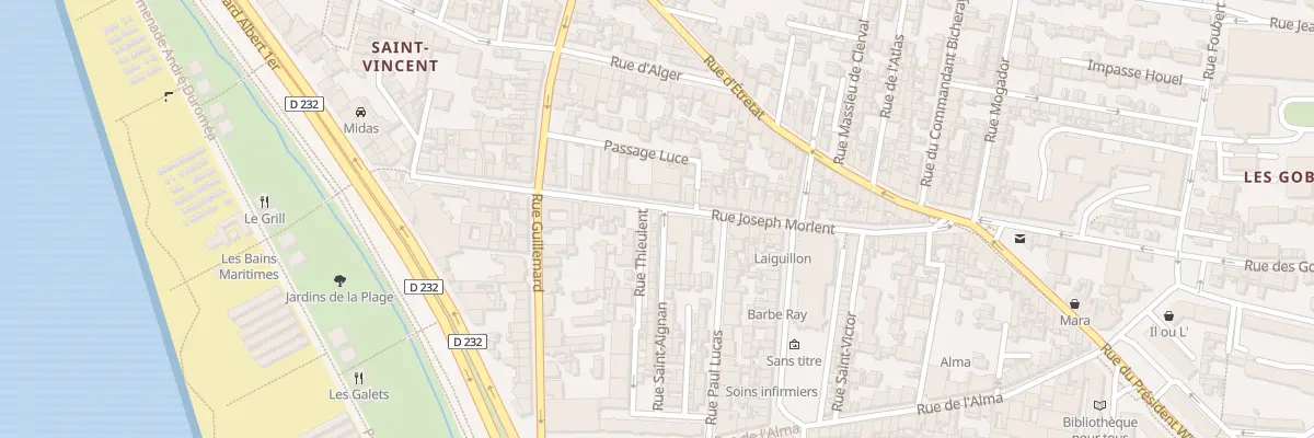 Plan du 27 Rue de Saint-Aignan au Havre