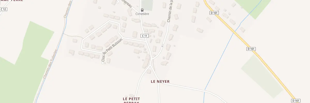 Plan du 16 Chem de la Jouannette à Sainte-Sabine-sur-Longève