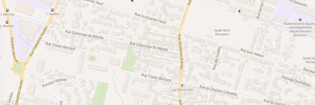 Plan du 74 Rue Dubocage de Bléville au Havre