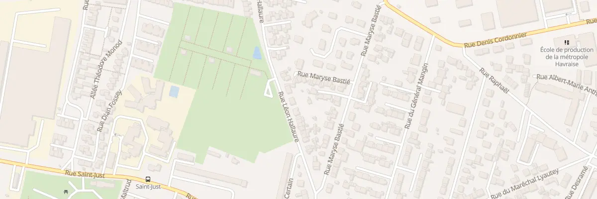 Plan du 58 Rue Léon Hallaure au Havre