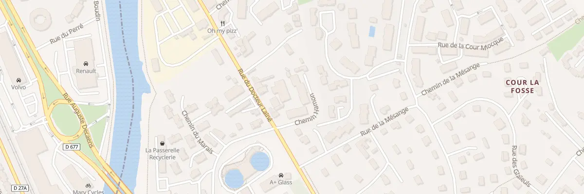 Plan du 8 Rue du Docteur Lainé à Touques
