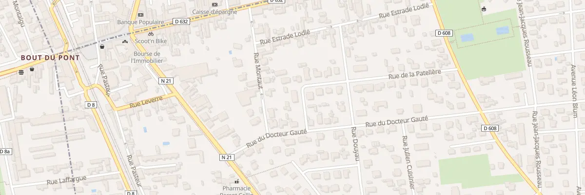 Plan du 25 Rue de la Pateliere à Séméac