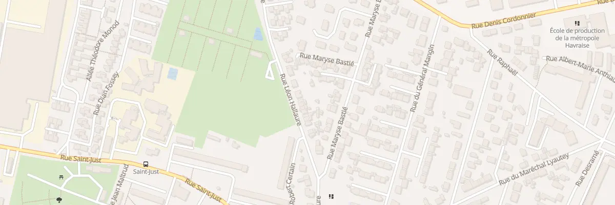 Plan du 54 Rue Léon Hallaure au Havre