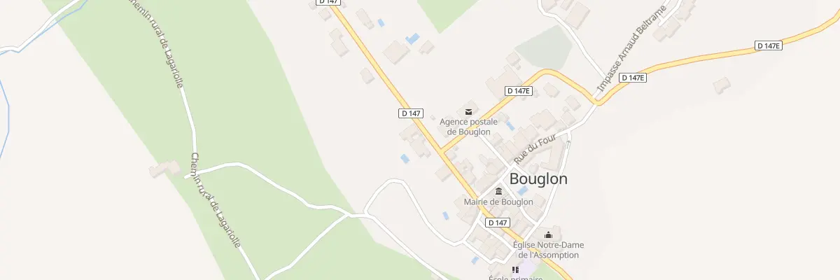 Plan du 1121 Rte de Cocumont à Bouglon