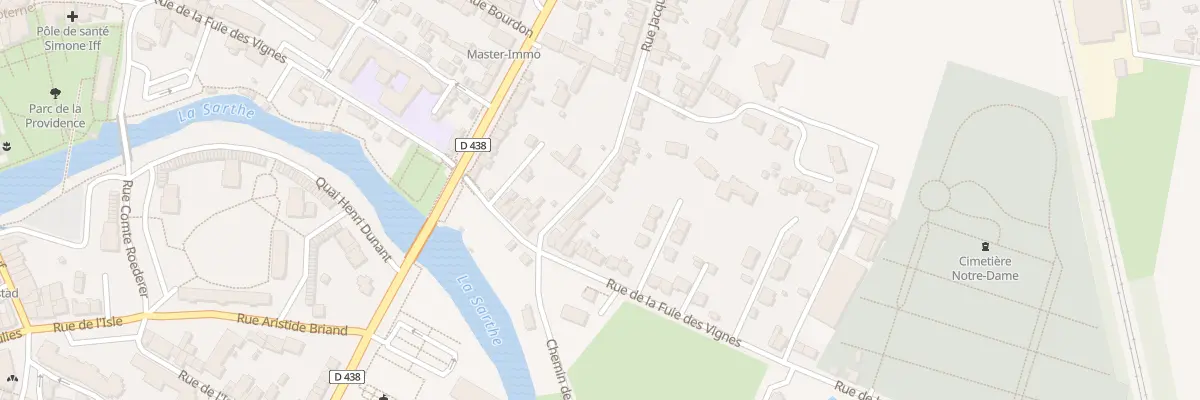 Plan du 20 Rue Labillardière à Alençon