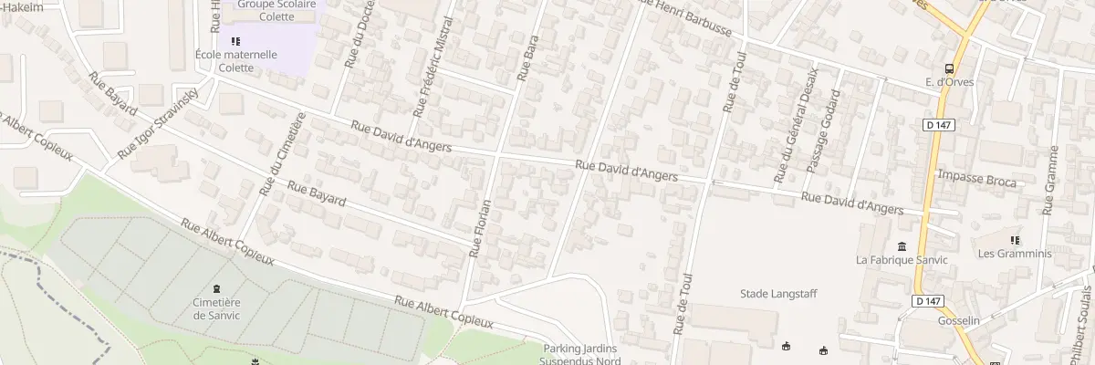 Plan du 52 Rue David d’Angers au Havre