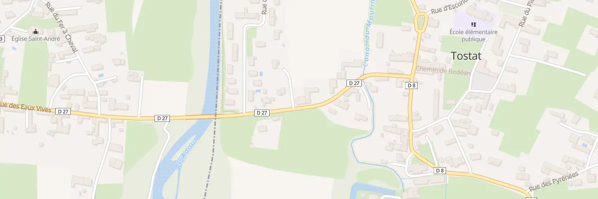 Plan du 5017 Rue de Marsac à Tostat
