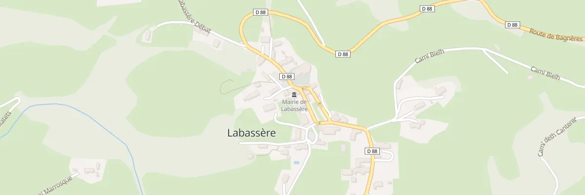 Plan du 2 Rue Carrere de Dessus à Labassère