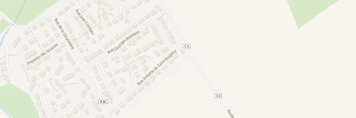 Plan du 22 Rue Antoine De Saint Exupery à Étival-lès-le-Mans