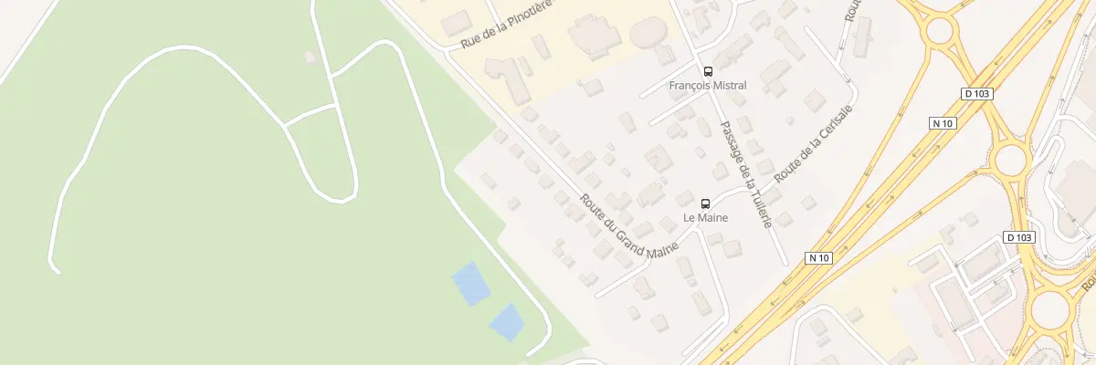Plan du 11 Rte du Grand Maine à La Couronne