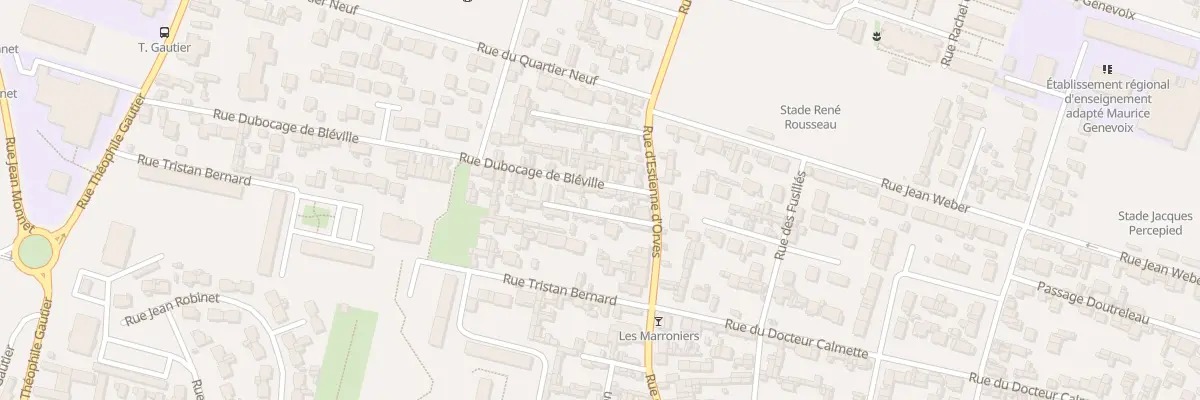 Plan du 78 Rue Dubocage de Bléville au Havre