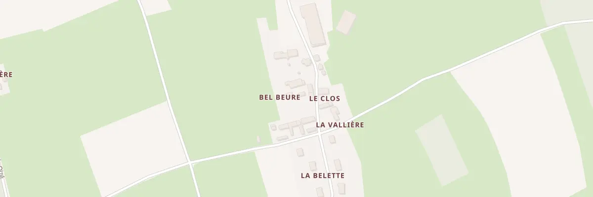 Plan du 5252 Bel Beure à Oizé