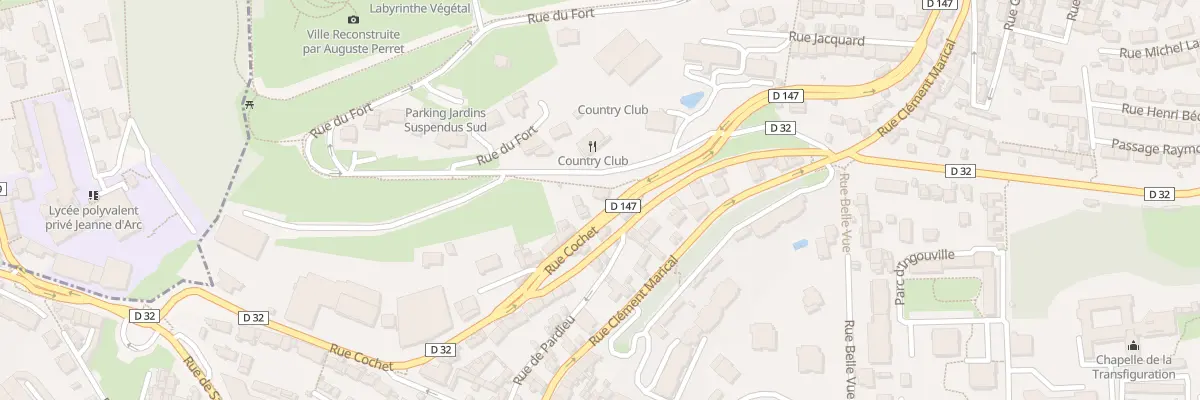 Plan du 27 Rue Cochet au Havre
