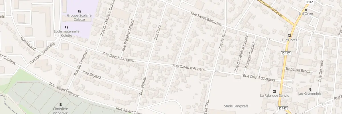 Plan du 49 Rue David d’Angers au Havre