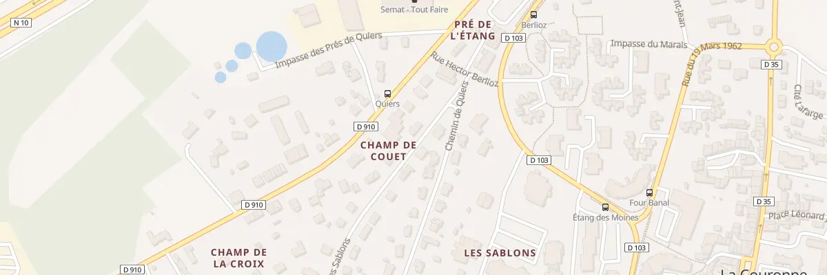 Plan du 28 Av des Sablons à La Couronne