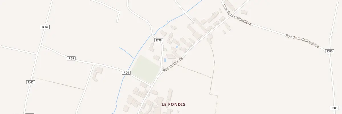 Plan du 199 Rue du Fondis à Saint-Nicolas-de-Bourgueil