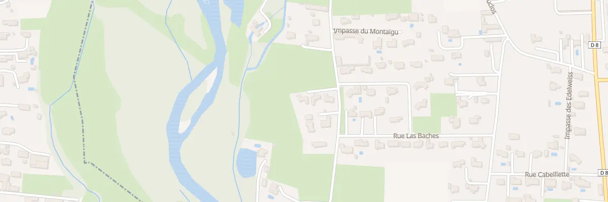 Plan du 24T Rue du Montaigu à Salles-Adour