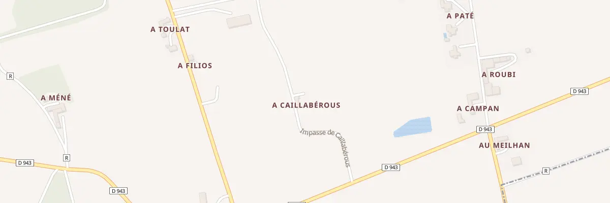 Plan du 5031 A Caillabérous à Armentieux