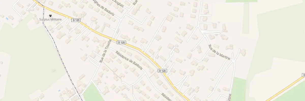 Plan du 36 Rue de Badoris à Fléac