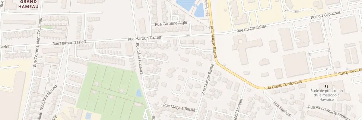 Plan du 51 Rue Maryse Bastié au Havre