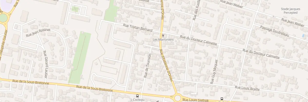 Plan du 34 Rue de Tournion au Havre
