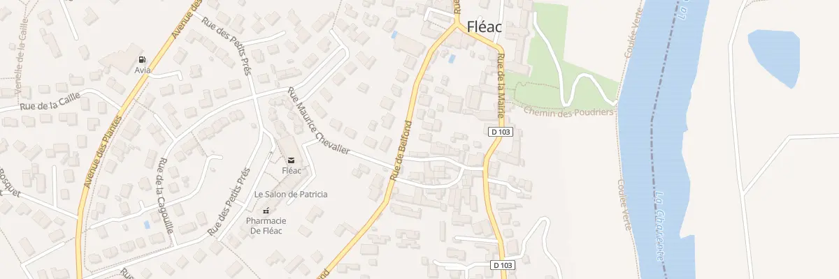 Plan du 19 Rue de Belfond à Fléac