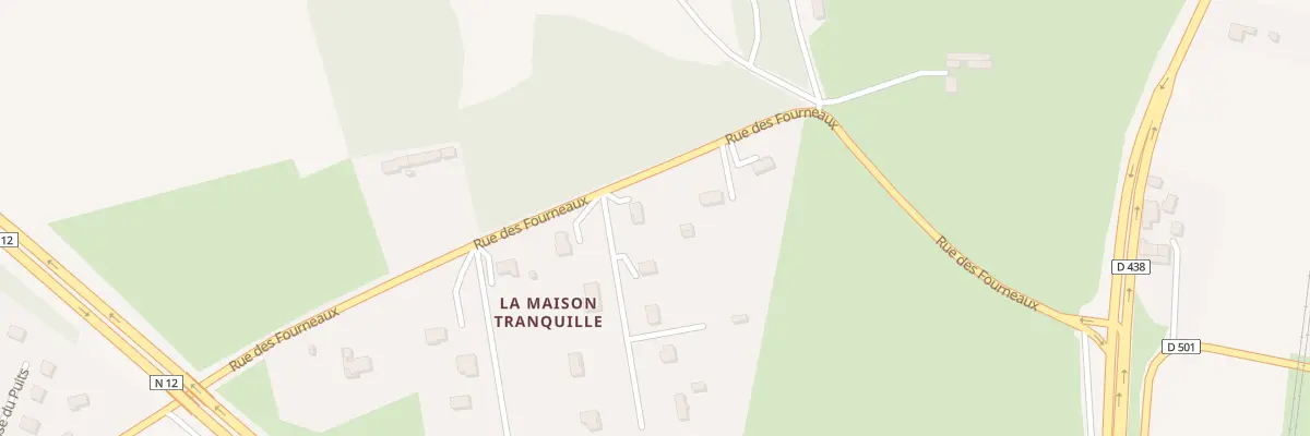 Plan du 5 Les Maisons Tranquilles à Valframbert