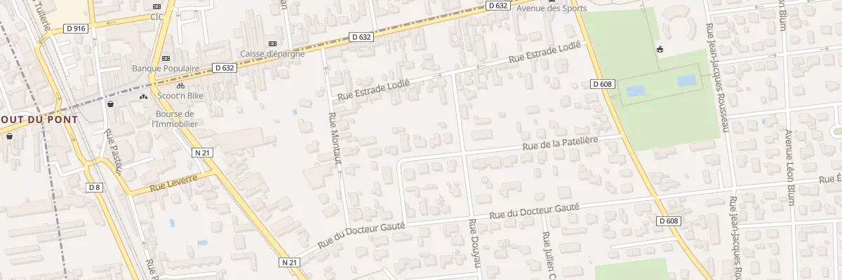 Plan du 17 Rue de la Pateliere à Séméac