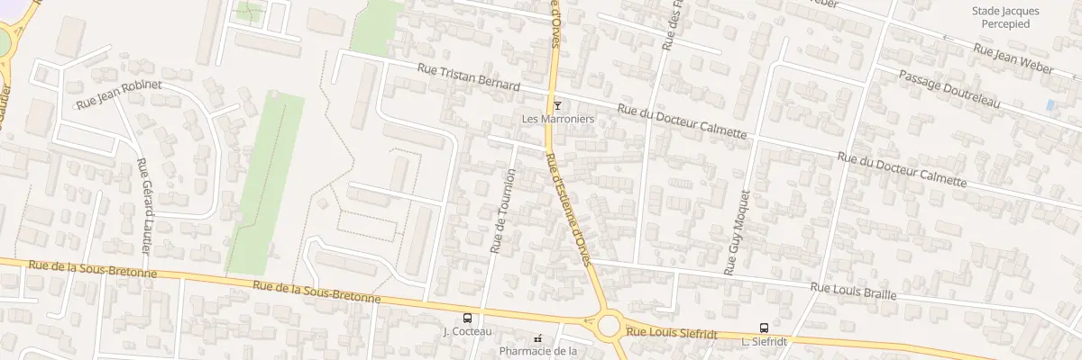 Plan du 93 Rue d’Estienne d’Orves au Havre