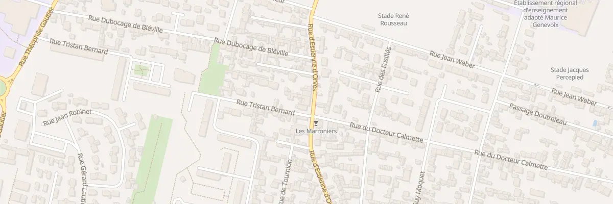 Plan du 111B Rue d’Estienne d’Orves au Havre